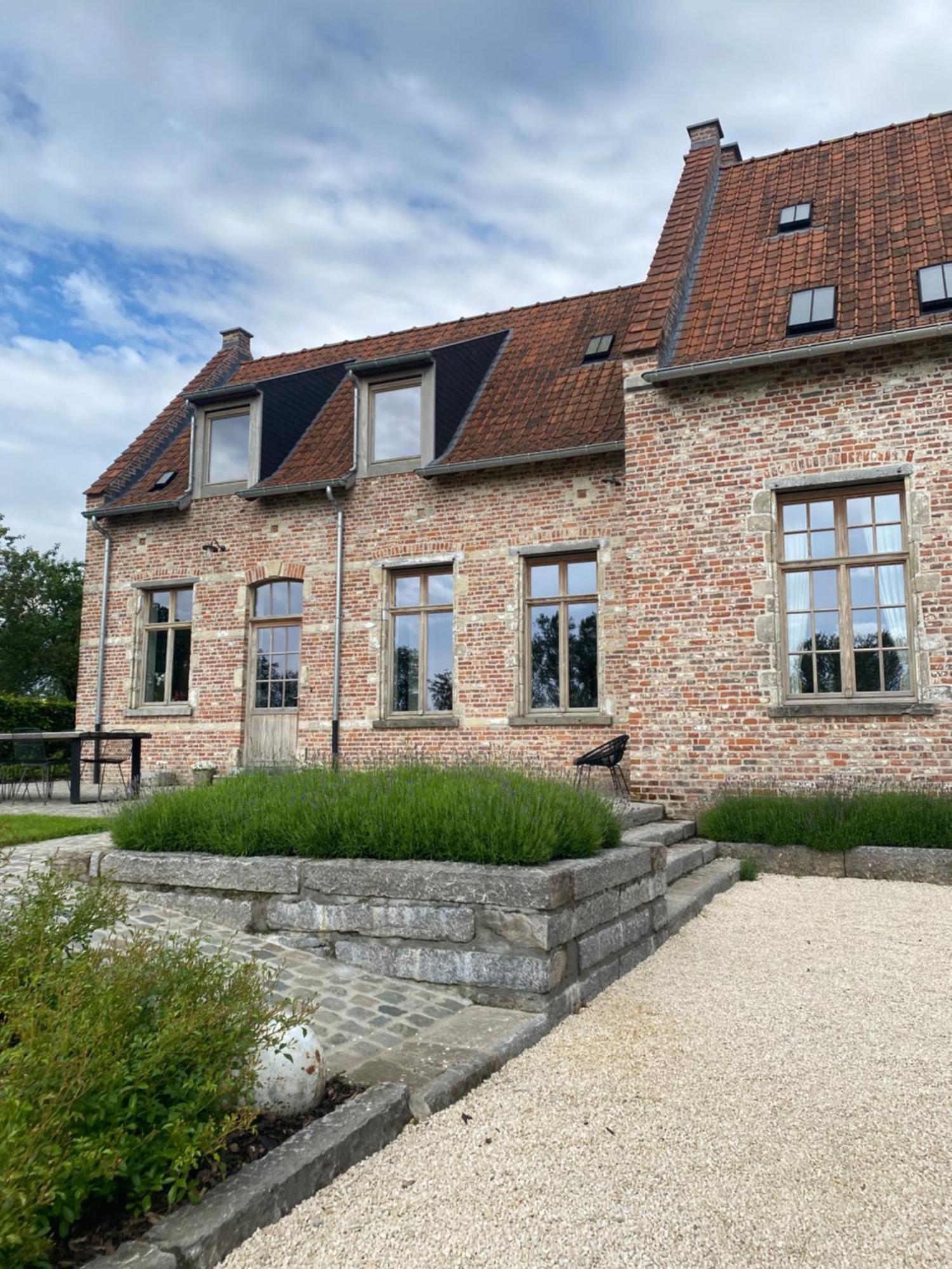 Huis Potaerde, Luxe Villa, Vakantiewoning - Landhuis Nabij Brussel Merchtem Exterior foto