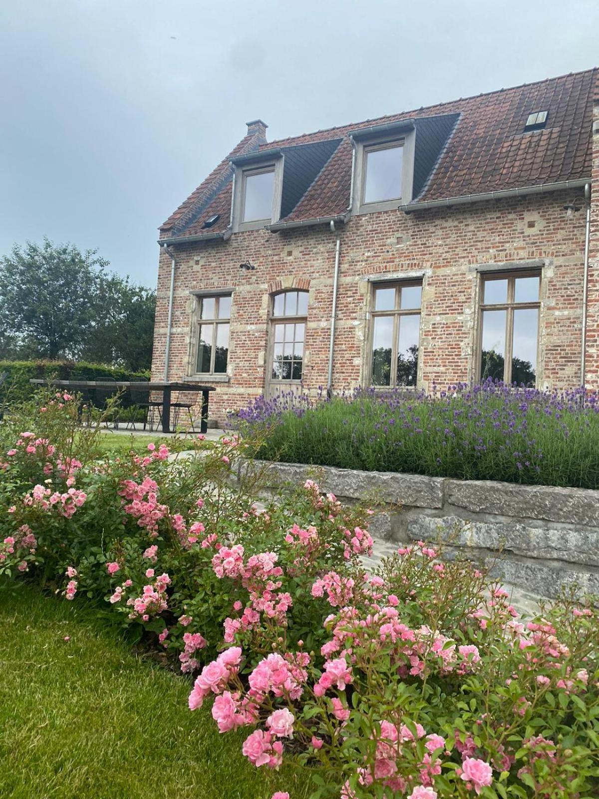 Huis Potaerde, Luxe Villa, Vakantiewoning - Landhuis Nabij Brussel Merchtem Exterior foto